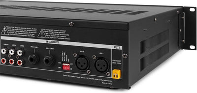 Power Dynamics PRM240-100 Volt-Verstärker für Lautsprecher- oder Musikanlagen mit u. a. Bluetoot und