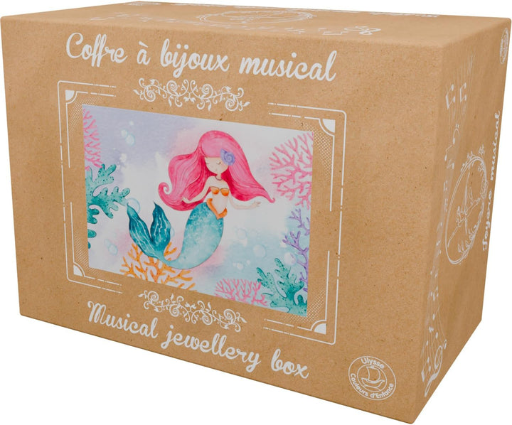 Ulysse Couleurs d'Enfance Musikkoffer, kleine Meerjungfrau