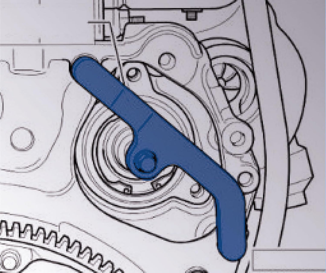 BRILLIANT TOOLS BT521300 Wasserpumpen-Ausbauwerkzeug für Volkswagen [Powered by KS TOOLS]