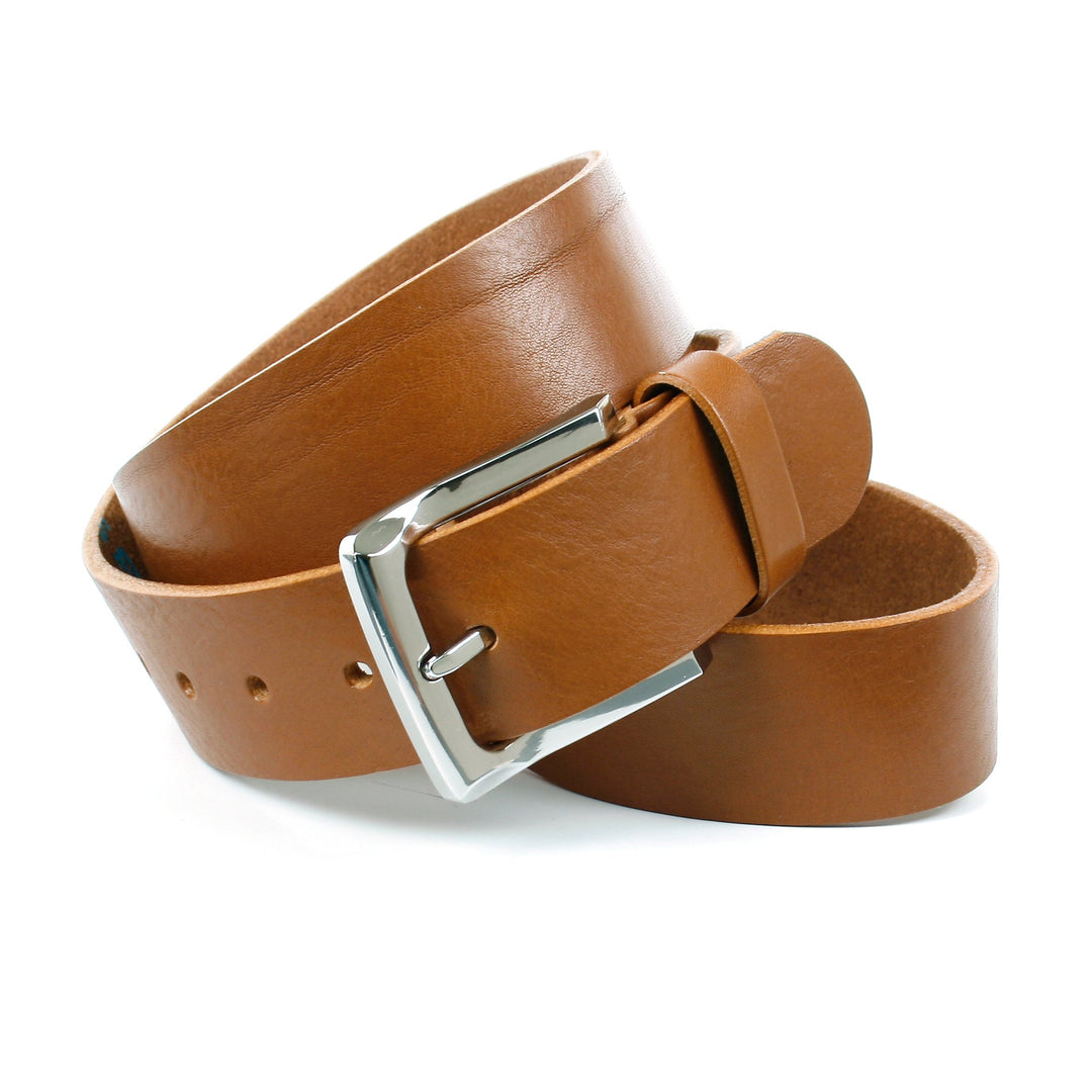 Anthoni Crown Herren Gürtel 105 Braun (Hellbraun 020), 105 Braun (Hellbraun 020)
