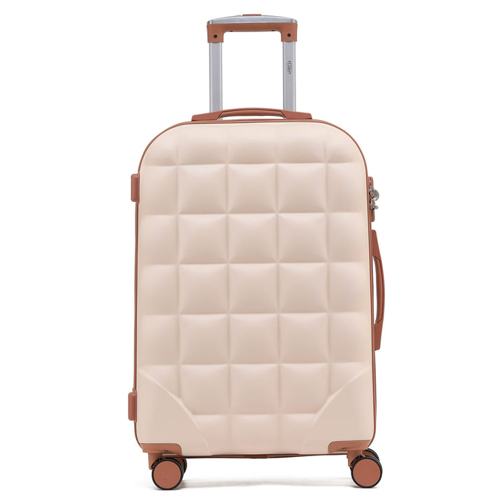 Flight Knight Bubble Suitcase Ryanair easyJet Jet2 Approved 8 Wheel Hardcase Suitcases Cabin or Medi