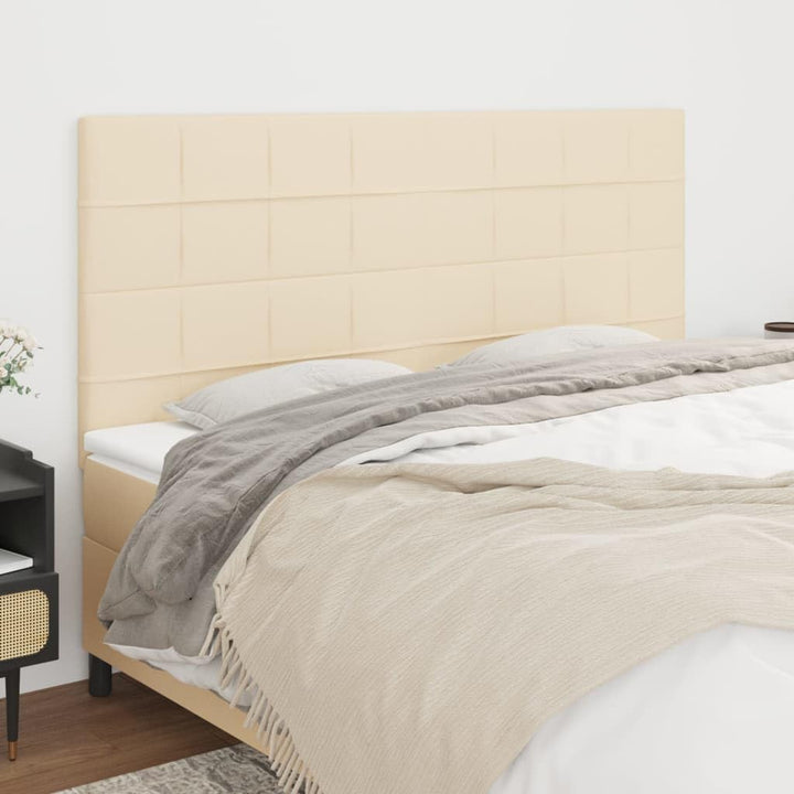 vidaXL 4X Kopfteil Polsterkopfteil Bettkopfteil für Bett Bettrahmen Betthaupt Bettgestell Schlafzimm
