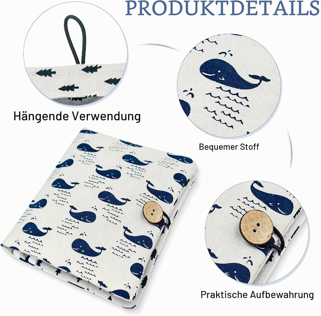 beifon Windeltasche Organizer und Kosmetiktasche 2in1,Wickeltasch mit Wickelunterlage unterwegs, kle
