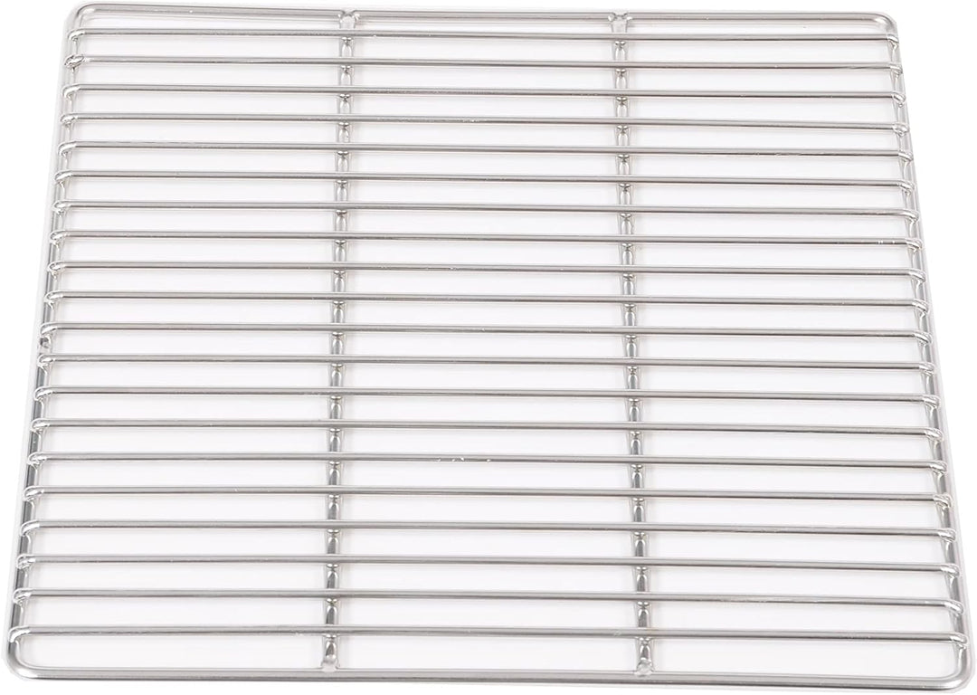 Grillrost 30 x 30 cm aus Edelstahl rostfrei und elektropoliert Grillstabdurchmesser 4 mm, Grillstaba