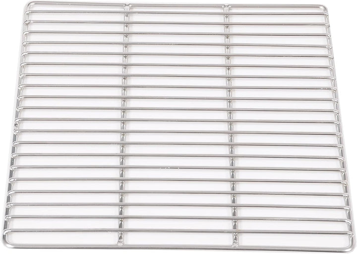 Grillrost 30 x 30 cm aus Edelstahl rostfrei und elektropoliert Grillstabdurchmesser 4 mm, Grillstaba