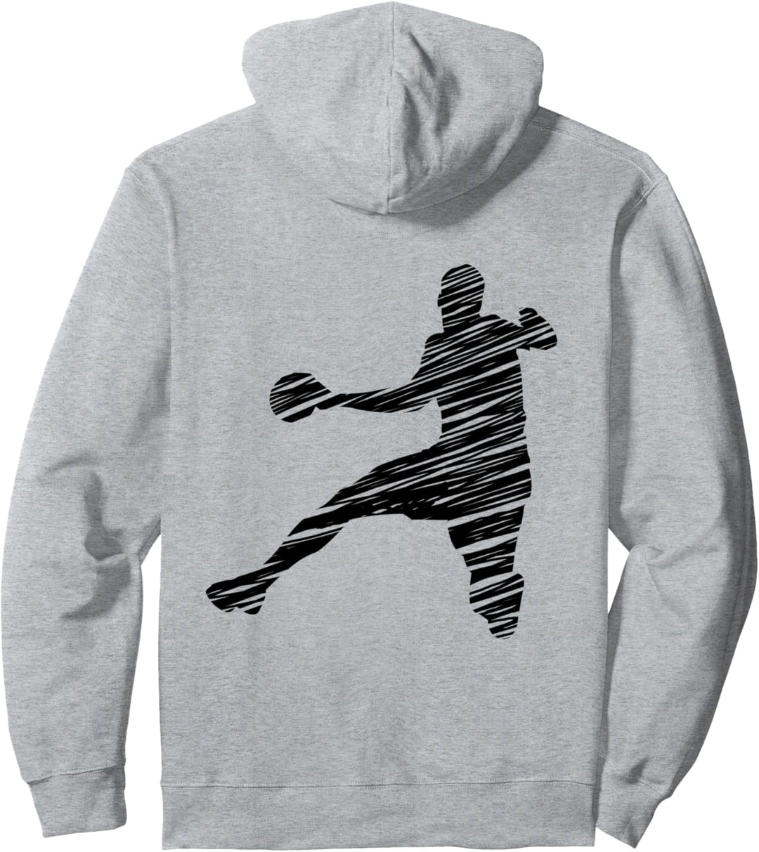 Handball Spieler Design für Mann und Handball Fans Pullover Hoodie