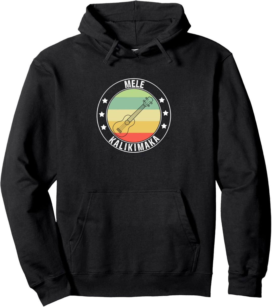 Mele Kalikimaka Hawaiian Vintage Pullover Hoodie