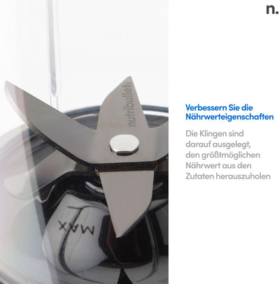 nutribullet personal blender, der leistungsstärkste Mixer für eine Portion, 1000 Watt und leiser Mot