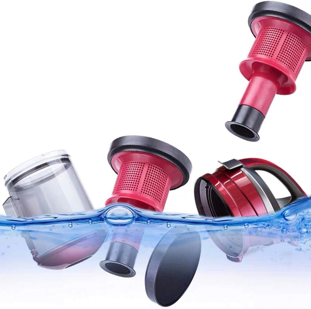 OZEANOS Staubsauger ohne Beutel，3D Filter-System Zylinder staubsauger, für Hart- und Teppichböden, H
