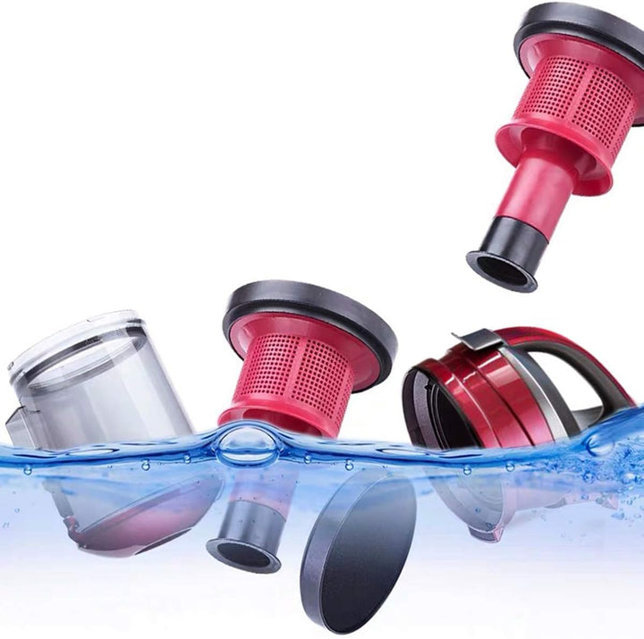 OZEANOS Staubsauger ohne Beutel，3D Filter-System Zylinder staubsauger, für Hart- und Teppichböden, H