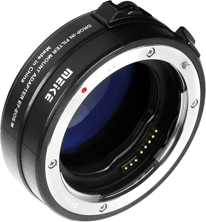 Meike MK-EFTM-C Drop-in Filter Autofokus Mount Objektivadapter für Canon EF/EF-S auf EOS M Kameras m