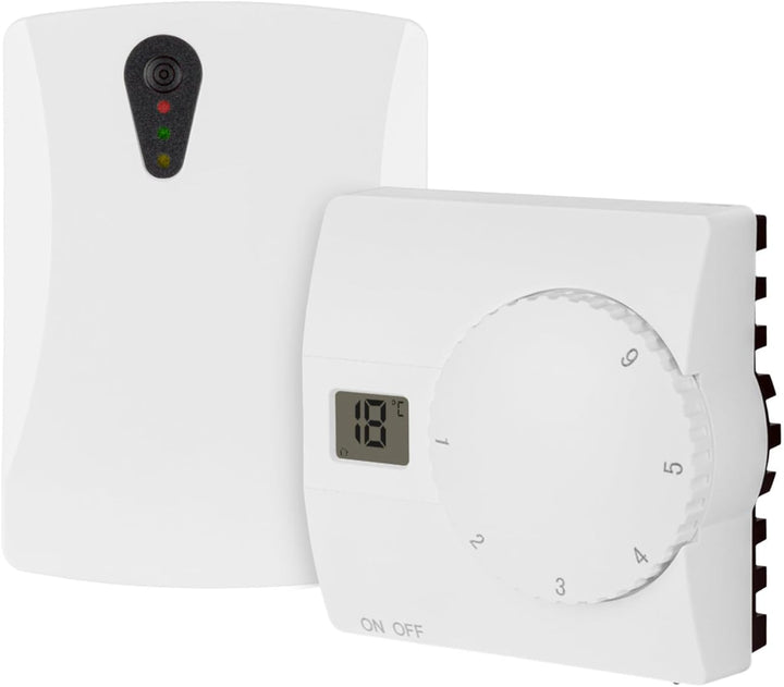 Funk Wireless Thermostat SAS816RF Temperatur-Regler Raumthermostat Raumregler 868MHz Funkreichweite