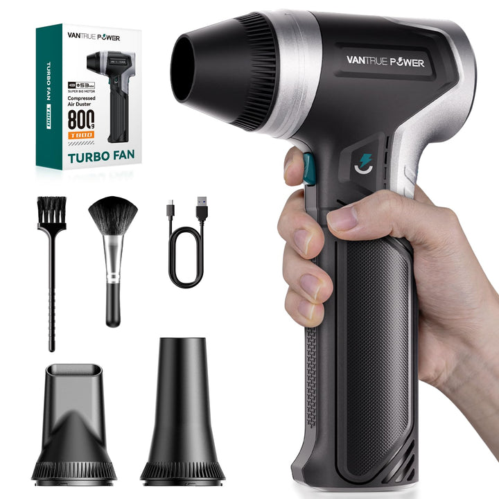 T800 Electric Air Duster-800G Luftdruck Super Power Cordless Air Duster,wiederaufladbare Druckluftsp
