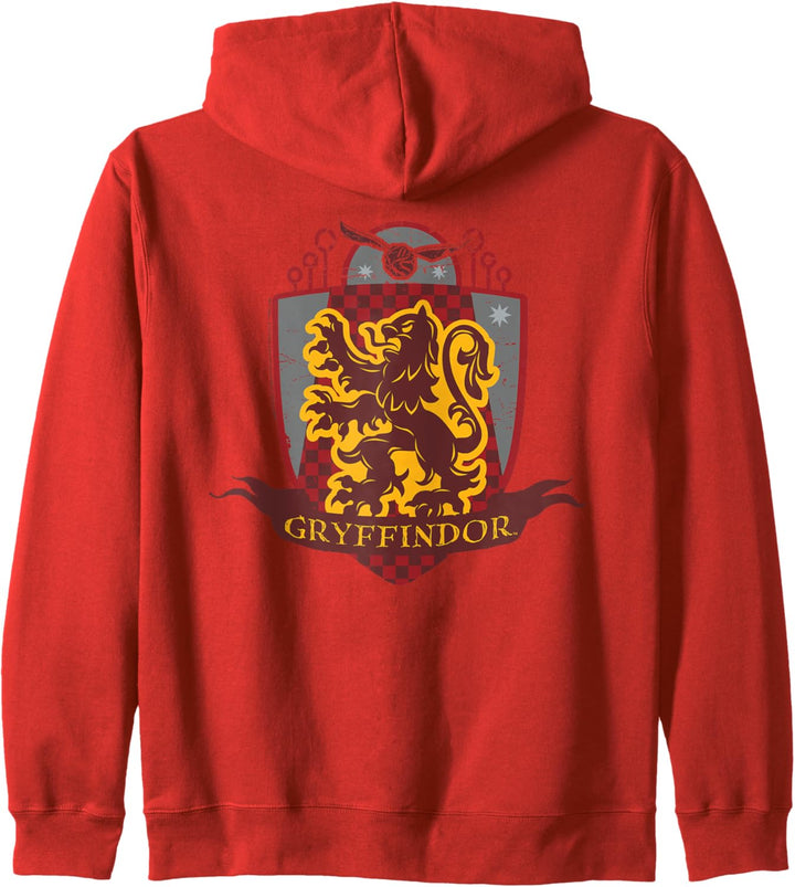 Harry Potter Gryffindor Quidditch Shield Logo Kapuzenjacke