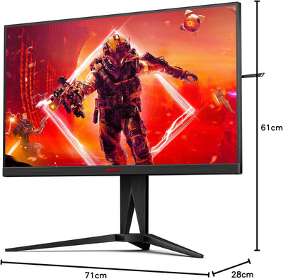 AOC AGON AG325QZN - 32 Zoll QHD Gaming Monitor, 0,5ms MPRT, 240 Hz, FreeSync Premium, HDR 400 (2560x