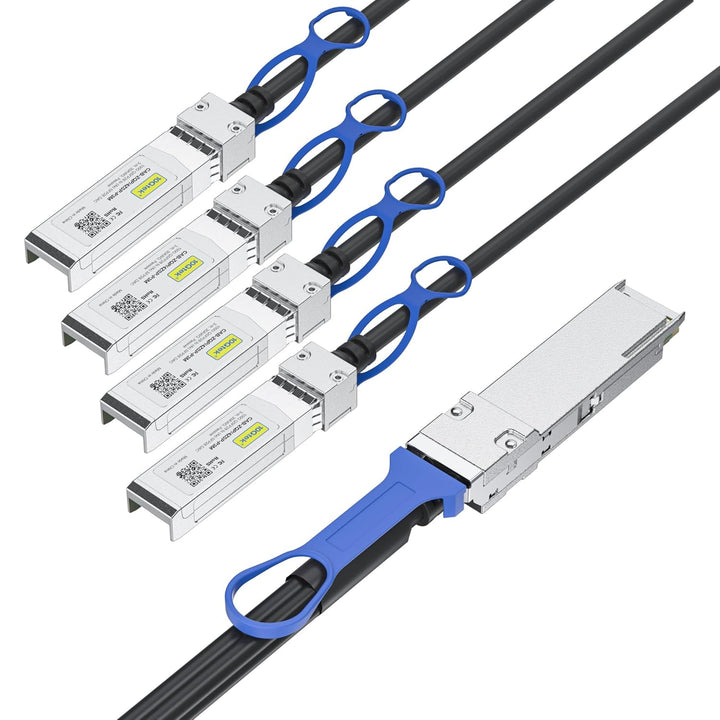 10Gtek 100G QSFP28 to 4X 25G SFP28 Breakout DAC Passive Direct Attach Copper Twinax Cable for Cisco