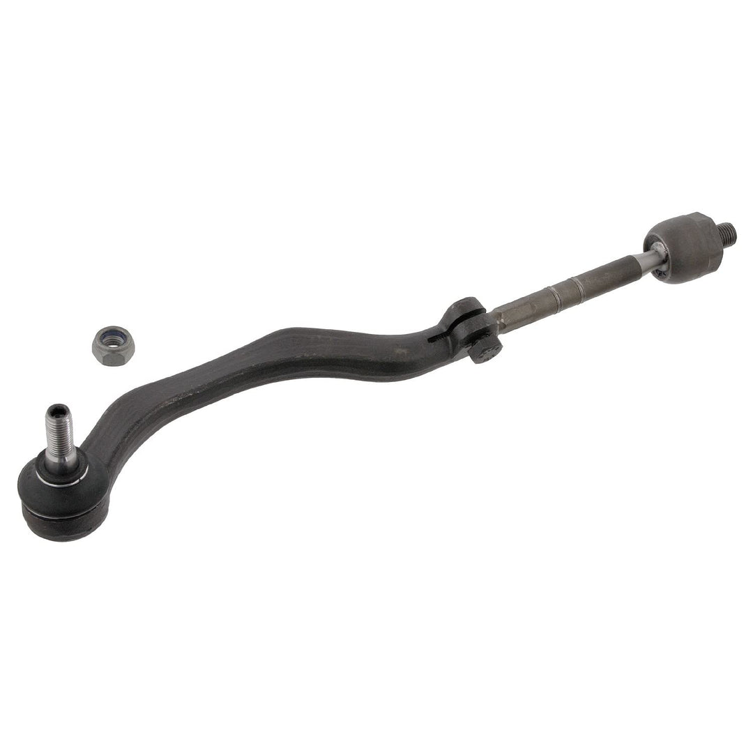 febi bilstein 34303 Spurstange mit Endstück und Sicherungsmutter , 1 Stück Vorderachse links, Vorder