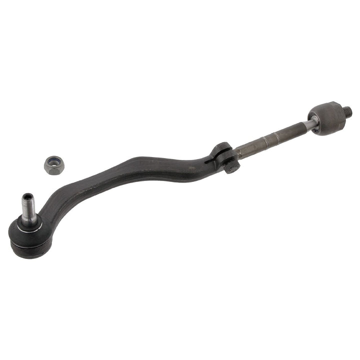 febi bilstein 34303 Spurstange mit Endstück und Sicherungsmutter , 1 Stück Vorderachse links, Vorder