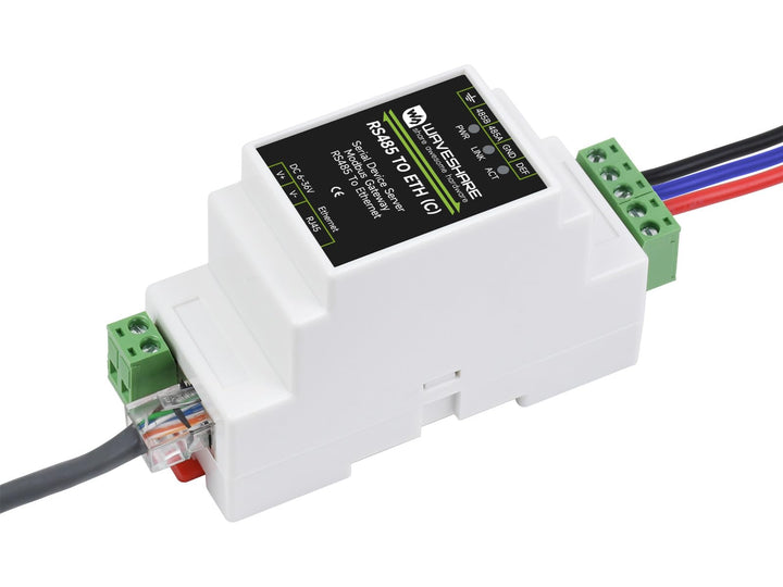RS485 zu RJ45 Ethernet Konverter Modul, Industrieller RS485 Serieller Server, TCP/IP zu Seriell Modu