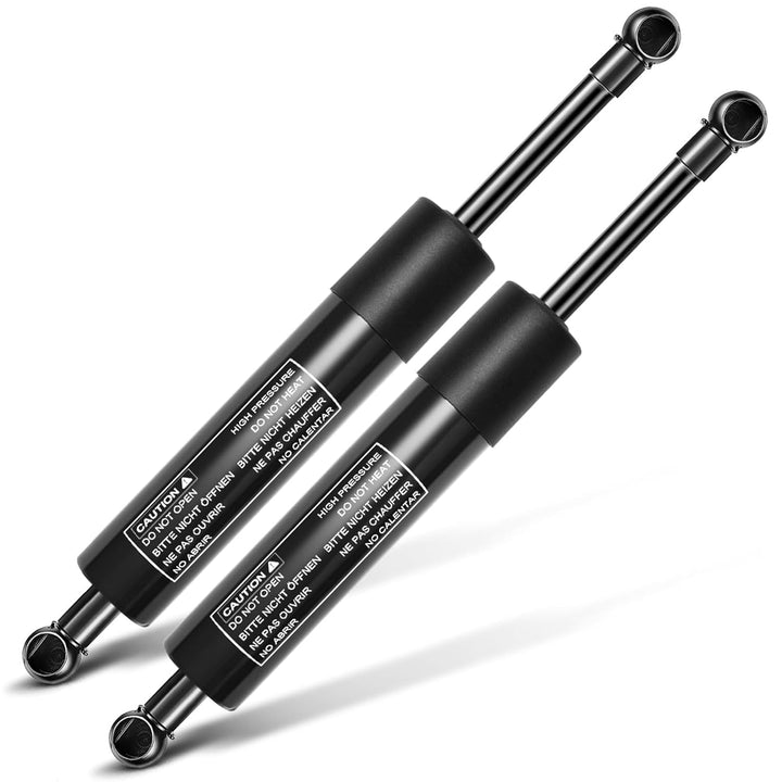 Frankberg 2x Universal Gasfeder Gasdruckdämpfer Gasdruckfeder Dämpfer 1200N 318MM 90MM Schwarz