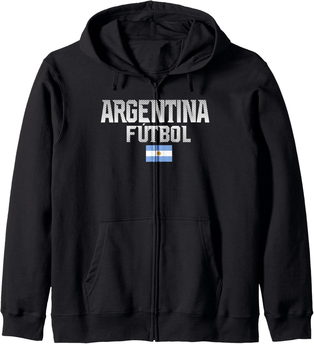 Argentina Futbol Center Flag Kapuzenjacke