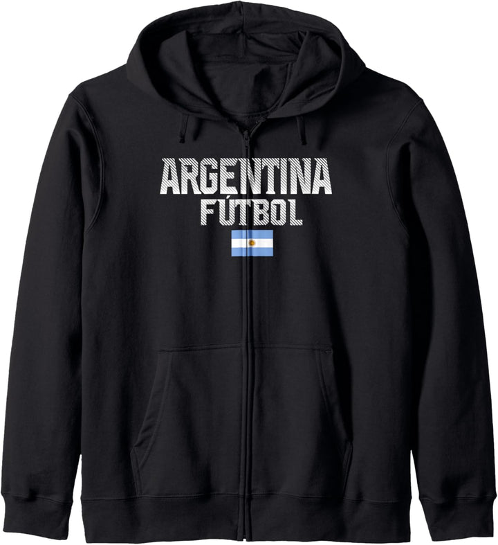 Argentina Futbol Center Flag Kapuzenjacke