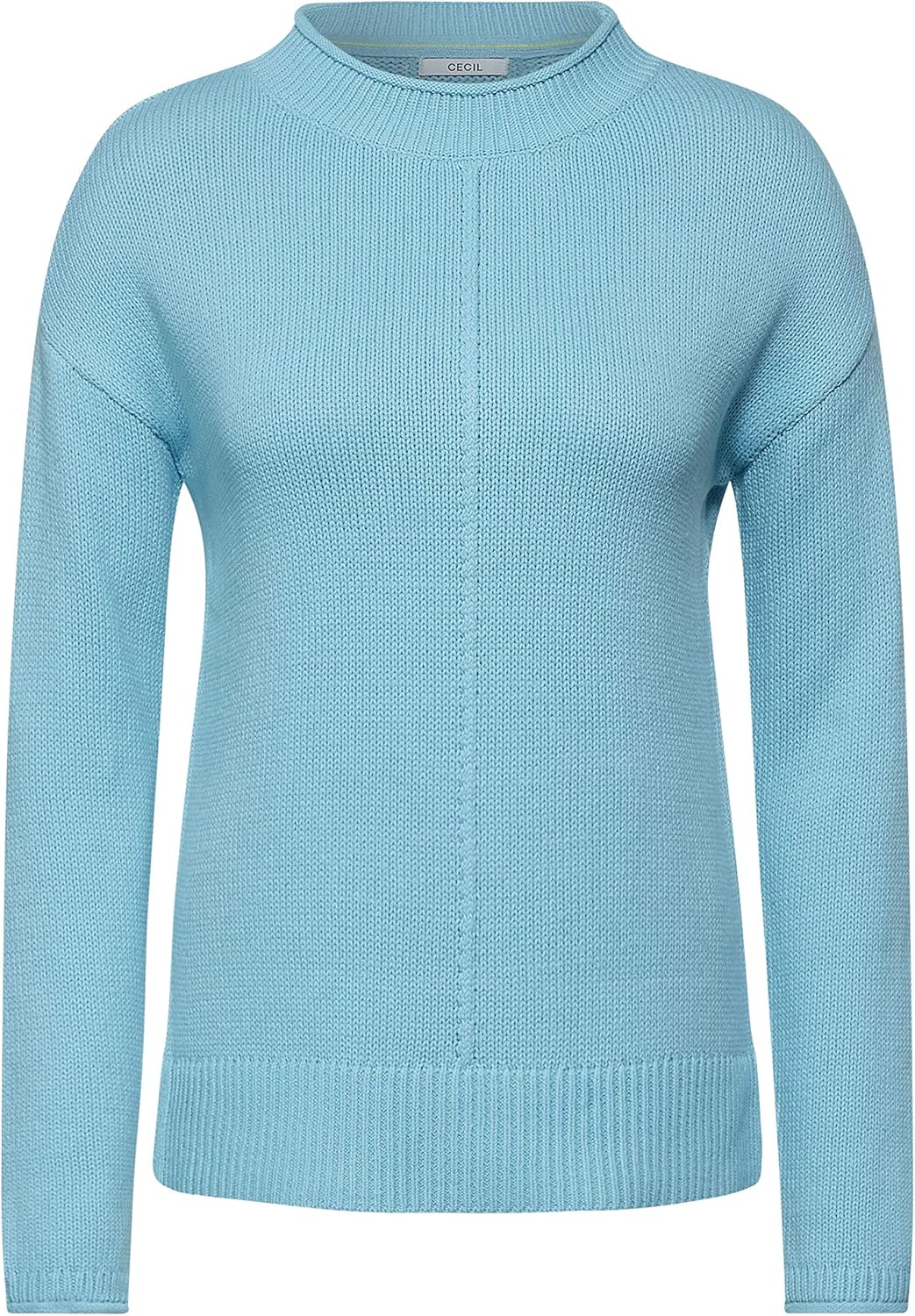 CECIL Damen 301419 Pullover, Sporty Sky Blue, L