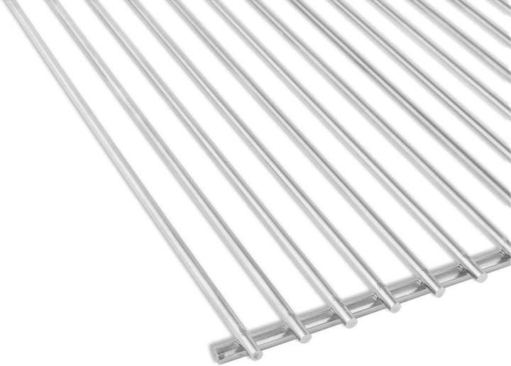 DEOS Edelstahl-Grillrost 70 x 33 cm - Robuster BBQ-Rost aus Edelstahl AISI 304 - Drahtdurchmesser 5m