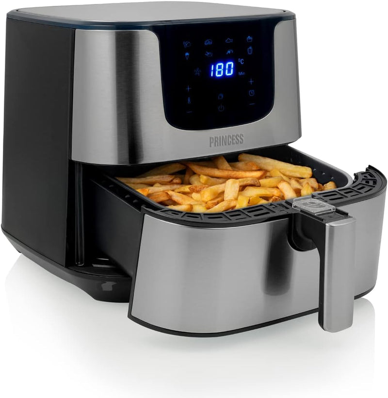 Princess Heissluftfritteuse XXL mit 5,5 Liter – 62,2% weniger Energieverbrauch – Digital Airfryer De