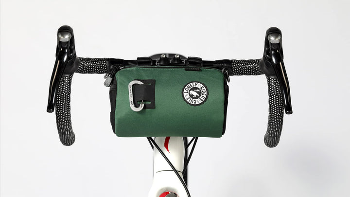 ULAC - Coursier Bike Handlebar Bag | 2,7 L | 20cm x 12cm | Befestigung am Lenker | Für Handy, Flasch