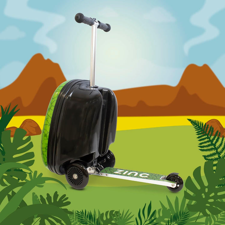 Flyte Scooter Koffer - 2-in-1, 45 cm Reisekoffer Kinder, 25 Liter Fassungsvermögen Kinderkoffer Hand
