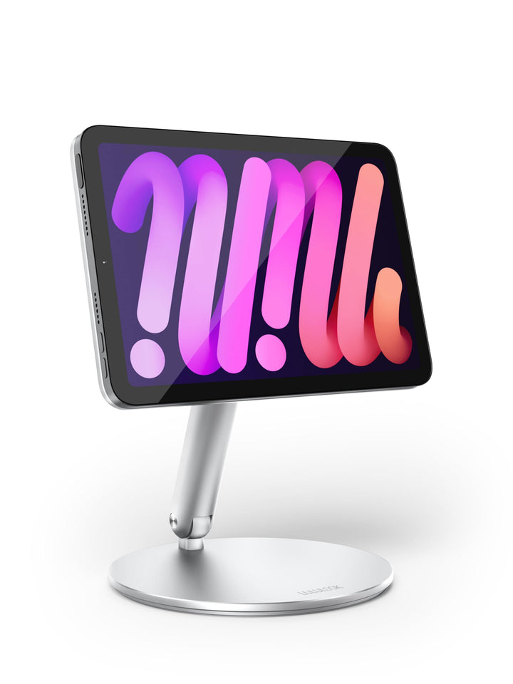 LULULOOK Magnetisch iPad mini 7 Ständer mit 360° Drehbar Basis, Faltbar Einstellbar Mini 6 Halterung
