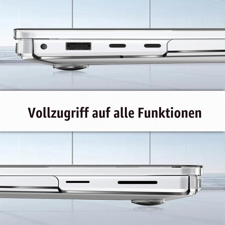 Fintie Hülle Kompatibel mit 15 Zoll Microsoft Surface Laptop 7, Ultradünne Hartschale Schutzhülle Sn