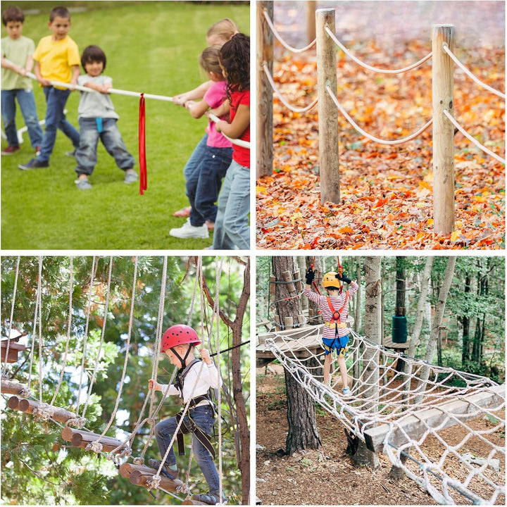 NEBURORA Seil zum Tauziehen, für Kinder und Erwachsene, Outdoor-Spiele, Feldtag, Familientreffen, So