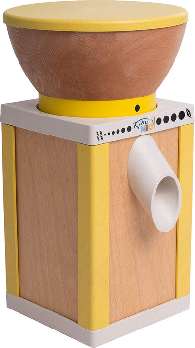 KoMoMio gelb | Made in Austria | Edelkorund und Keramik Mahlstein | frisches Mehl (KoMoMio gelb)