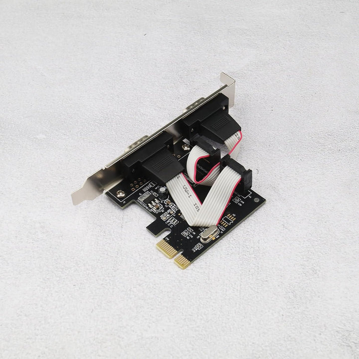 Create idea Port Card PCI Express Serielle Karte PCI Express Serieller Erweiterungsadapter PCI-E auf