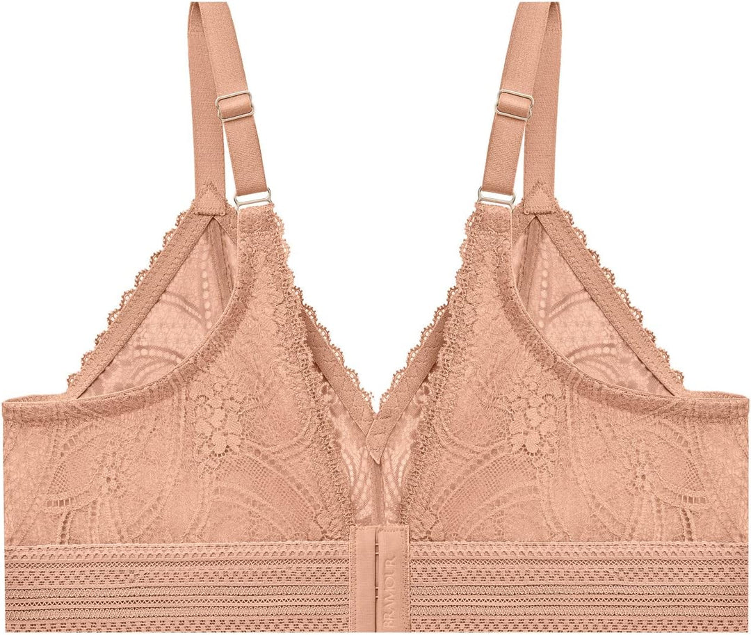 Glamorise Damen Full Coverage Bra, Undurchsichtige 75C Cappuccino, 75C Cappuccino