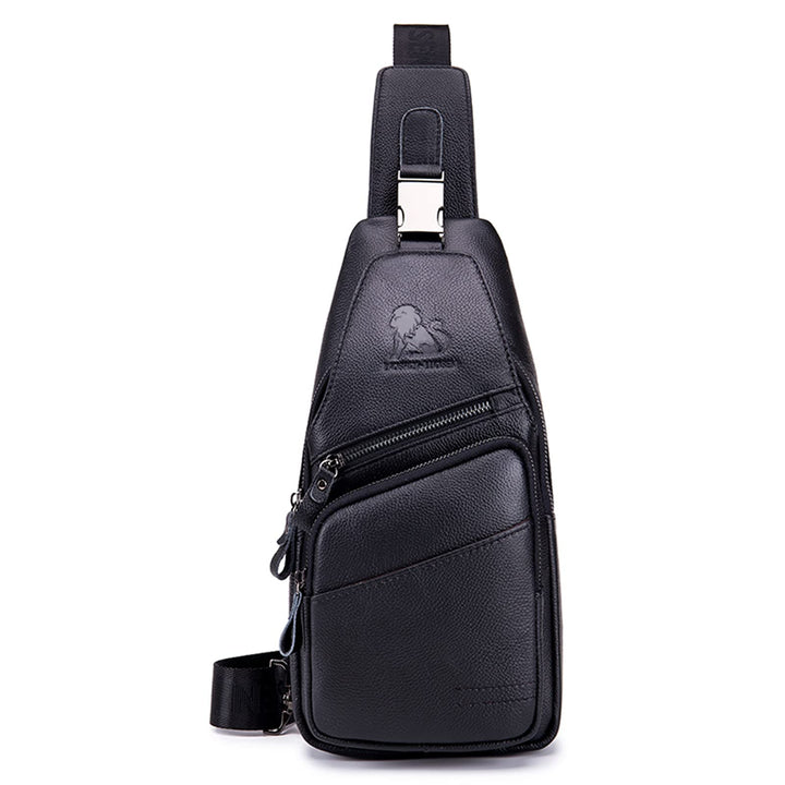 pundarika Leder Brust Tasche Männer Leder Umhängetasche Business Freizeit Crossbody Tasche Reise Arb