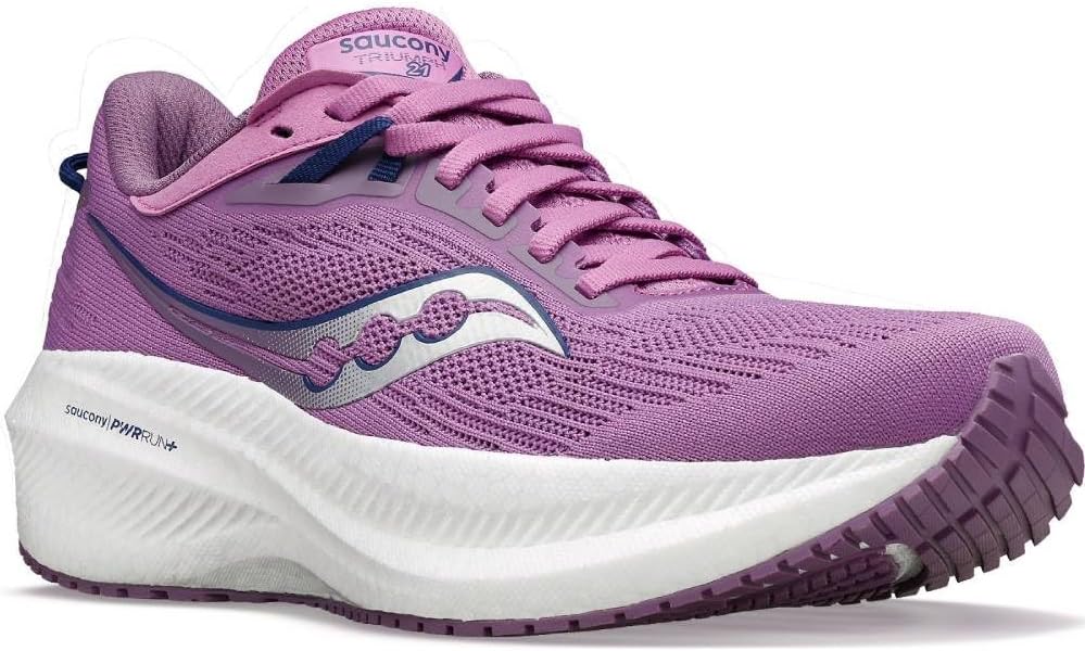 Saucony Damen Triumph 21Sneaker 37 EU Grape Indigo, 37 EU Grape Indigo
