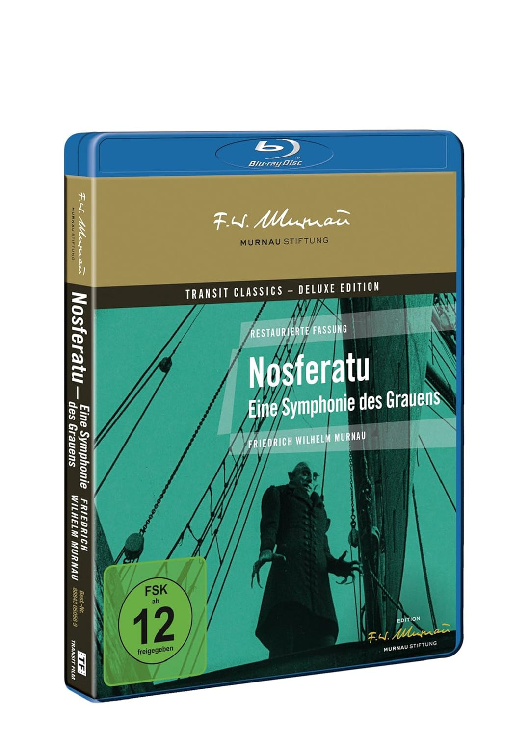 Nosferatu - Eine Symphonie des Grauens - inkl. 20-seitigem Booklet [Blu-ray] [Deluxe Edition], Blu-r