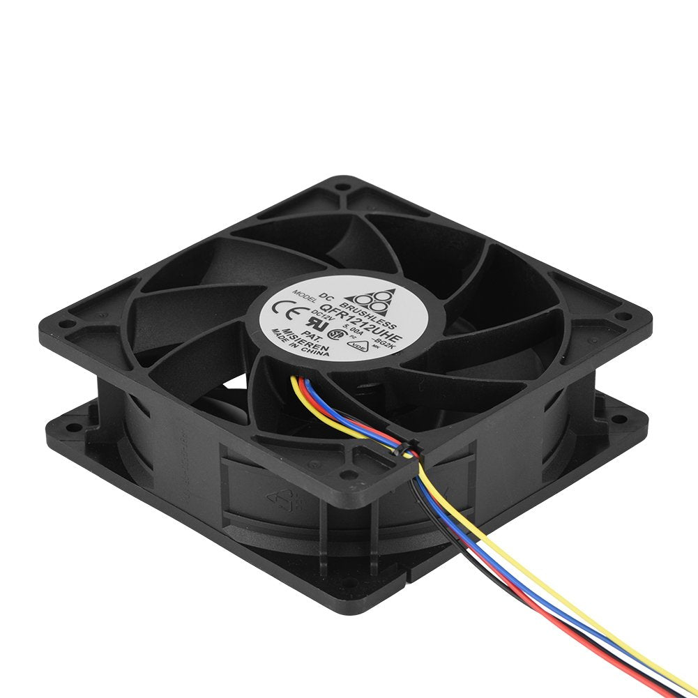 Richer-R Antminer Lüfter Kühler, Universal 12V 5A Computer Lüfter 7500 RPM Windkühlung 280,38 CFM Wi