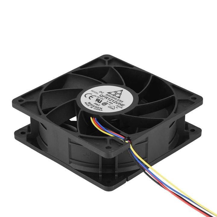 Richer-R Antminer Lüfter Kühler, Universal 12V 5A Computer Lüfter 7500 RPM Windkühlung 280,38 CFM Wi