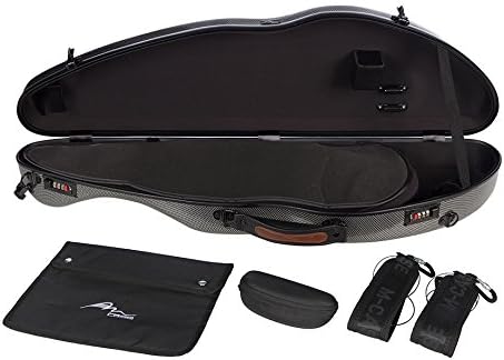 Geigenkoffer Glasfaser Safe Flight 4/4 carbon looking M-Case