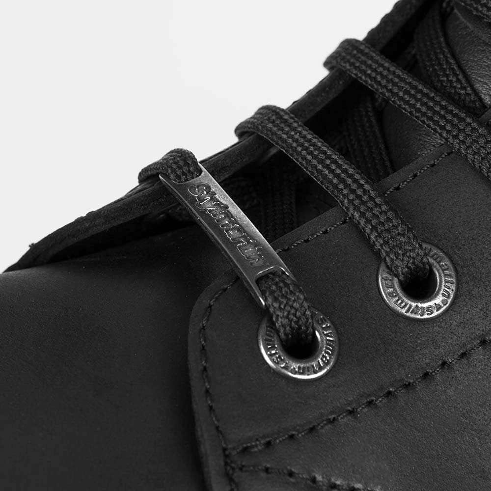 STYLMARTIN Stiefel Rocket schwarz Leder wasserdicht atmungsaktiv CE mit Knöchelprotektoren 42 EU, 42