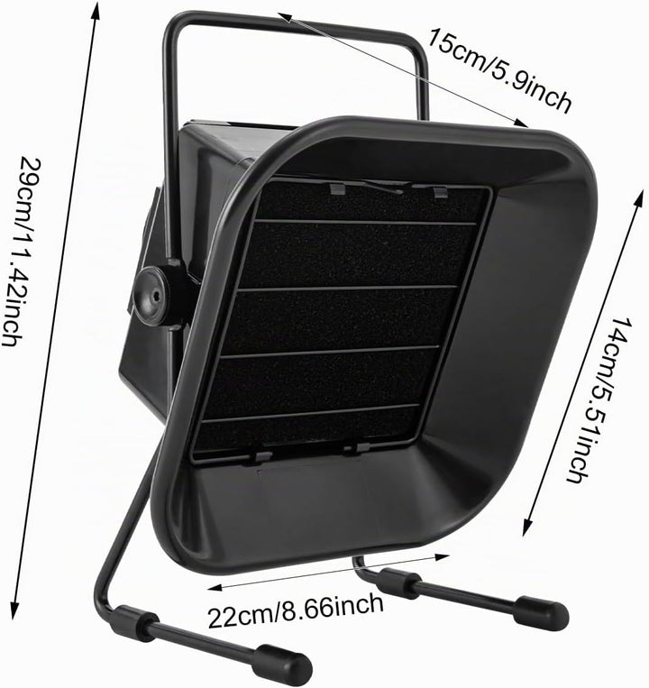 Konfiur 30W Lötrauchabsauger, 3200rpm Rauchabsauger AC 90-260V Absaugventilator 22 * 27 * 16.8cm Löt