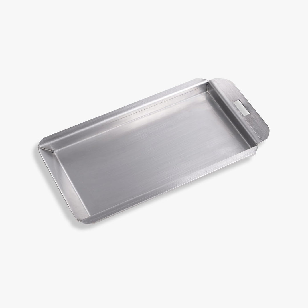 Beefer Brat- und Röstpfanne – Edelstahlpfanne für Oberhitzegrills