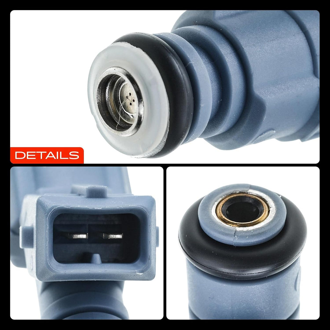 Frankberg 4x Einspritzventil Einspritzdüse Injektor Kompatibel mit C4 2004-2008 206 Schrägheck 2003-