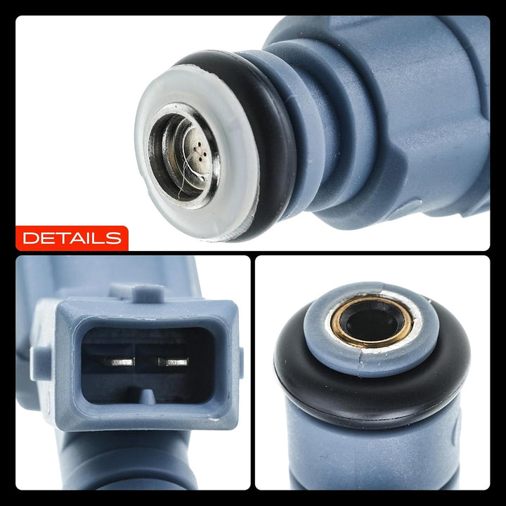 Frankberg 4x Einspritzventil Einspritzdüse Injektor Kompatibel mit C4 2004-2008 206 Schrägheck 2003-