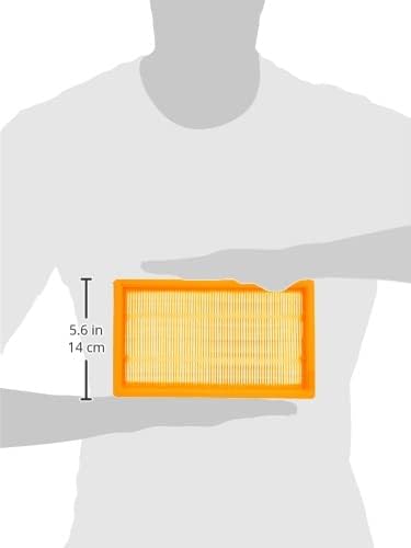 Bosch 1x Polyester-Flachfaltenfilter für GAS 35-55 (6150 cm², 240 x 140 x 56mm, Staubklasse L & M, Z