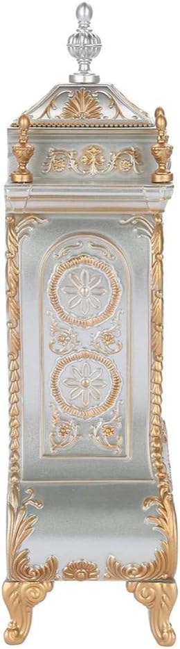 Haofy Vintage Tischuhr, Antique Home Hotel Dekorativ(Weiss)
